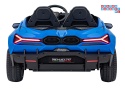 [A500] Lamborghini Revuelto XL dwuosobowe na akumulator 4x200W 24V/7Ah EVA Bluetooth ekoskóra pilot - niebieski
