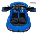 [A500] Lamborghini Revuelto XL dwuosobowe na akumulator 4x200W 24V/7Ah EVA Bluetooth ekoskóra pilot - niebieski