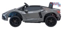 [A500] Lamborghini Revuelto XL dwuosobowe na akumulator 4x200W 24V/7Ah EVA Bluetooth ekoskóra pilot - szary
