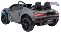 [A500] Lamborghini Revuelto XL dwuosobowe na akumulator 4x200W 24V/7Ah EVA Bluetooth ekoskóra pilot - szary