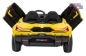 [A500] Lamborghini Revuelto XL dwuosobowe na akumulator 4x200W 24V/7Ah EVA Bluetooth ekoskóra pilot - żółty