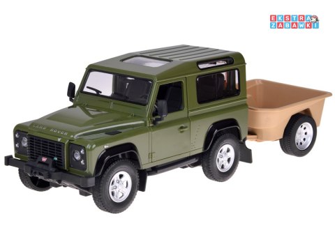 [RC0712 ZI] Rastar auto zdalnie sterowane Land Rover Defender 1:14 pilot oświetlenie