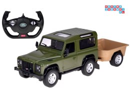 [RC0712 ZI] Rastar auto zdalnie sterowane Land Rover Defender 1:14 pilot oświetlenie