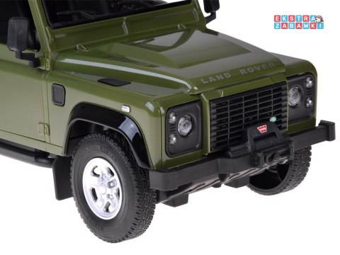 [RC0712 ZI] Rastar auto zdalnie sterowane Land Rover Defender 1:14 pilot oświetlenie