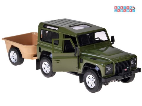 [RC0712 ZI] Rastar auto zdalnie sterowane Land Rover Defender 1:14 pilot oświetlenie