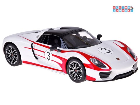 [RC0711 BI] Rastar auto zdalnie sterowane Porsche 918 Spyder 1:14 pilot oświetlenie