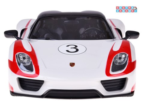 [RC0711 BI] Rastar auto zdalnie sterowane Porsche 918 Spyder 1:14 pilot oświetlenie
