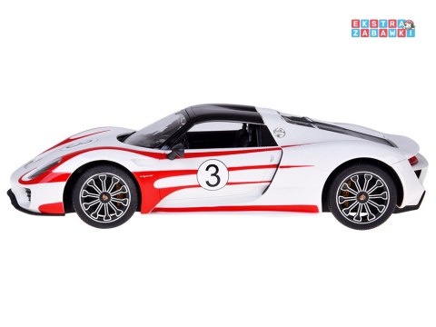 [RC0711 BI] Rastar auto zdalnie sterowane Porsche 918 Spyder 1:14 pilot oświetlenie