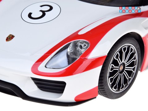 [RC0711 BI] Rastar auto zdalnie sterowane Porsche 918 Spyder 1:14 pilot oświetlenie