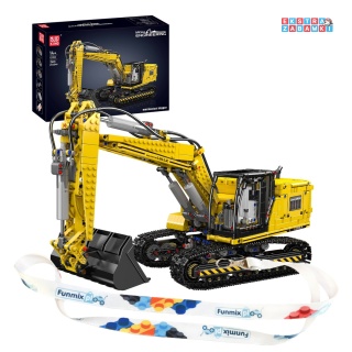 [13112] Klocki 2169 el. Technic koparka zdalnie sterowana Mould King [S]