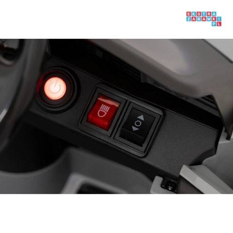 [BRD-2168] Audi SQ8 na akumulator 2x35W 12V/9Ah ekoskóra EVA bluetooth - szary