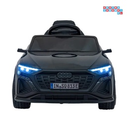 [BRD-2168] Audi SQ8 na akumulator 2x35W 12V/9Ah ekoskóra EVA bluetooth - czarny