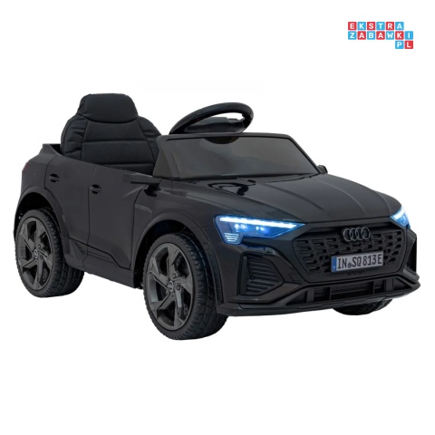 [BRD-2168] Audi SQ8 na akumulator 2x35W 12V/9Ah ekoskóra EVA bluetooth - czarny