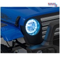 [XMX-637] Auto off road sportowe na akumulator 4x35W 12V/10Ah pilot EVA LED radio FM - niebieski