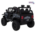 [XMX-637] Auto off road sportowe na akumulator 4x35W 12V/10Ah pilot EVA LED radio FM - czarny