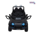 [XMX-637] Auto off road sportowe na akumulator 4x35W 12V/10Ah pilot EVA LED radio FM - czarny