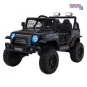 [XMX-637] Auto off road sportowe na akumulator 4x35W 12V/10Ah pilot EVA LED radio FM - czarny