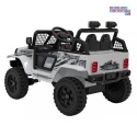 [XMX-637] Auto off road sportowe na akumulator 4x35W 12V/10Ah pilot EVA LED radio FM - biały