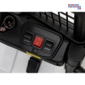 [XMX-637] Auto off road sportowe na akumulator 4x35W 12V/10Ah pilot EVA LED radio FM - biały