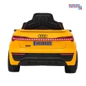 [BRD-2168] Audi SQ8 na akumulator 2x35W 12V/9Ah ekoskóra EVA bluetooth - żółty