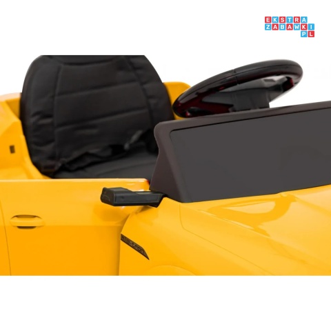 [BRD-2168] Audi SQ8 na akumulator 2x35W 12V/9Ah ekoskóra EVA bluetooth - żółty