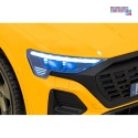 [BRD-2168] Audi SQ8 na akumulator 2x35W 12V/9Ah ekoskóra EVA bluetooth - żółty