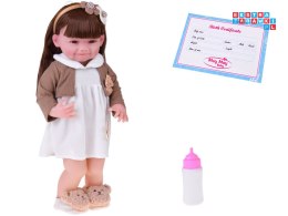[ZA5830] Duża lalka dziewczynka 55 cm - uroczy wygląd i figlarny uśmiech