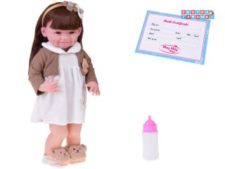[ZA5830] Duża lalka dziewczynka 55 cm - uroczy wygląd i figlarny uśmiech