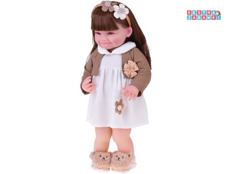 [ZA5830] Duża lalka dziewczynka 55 cm - uroczy wygląd i figlarny uśmiech