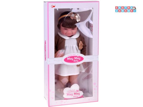 [ZA5830] Duża lalka dziewczynka 55 cm - uroczy wygląd i figlarny uśmiech