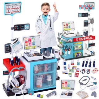 [ZA6010] Mały lekarz duże centrum zdrowia przychodnia apteka doktor szpital
