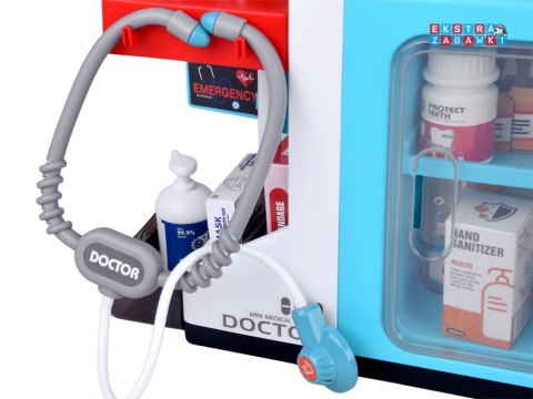 [ZA6010] Mały lekarz duże centrum zdrowia przychodnia apteka doktor szpital