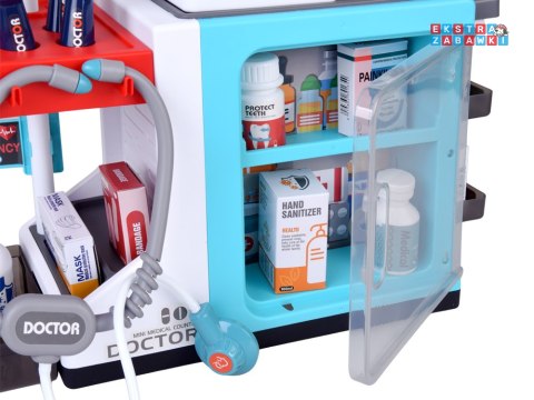 [ZA6010] Mały lekarz duże centrum zdrowia przychodnia apteka doktor szpital