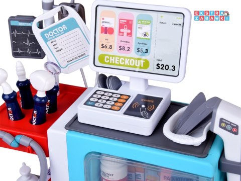 [ZA6010] Mały lekarz duże centrum zdrowia przychodnia apteka doktor szpital