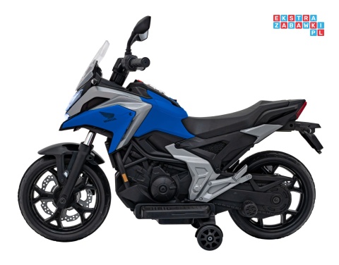 [TR2306] Motor Honda NC750x na akumulator 2x35W 12V/4.5Ah odgłosy silnika boczne kółka bluetooth MP3 - niebieski