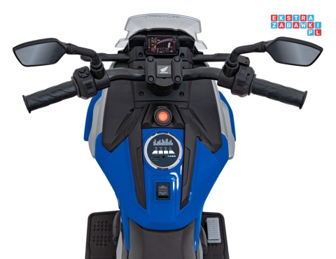 [TR2306] Motor Honda NC750x na akumulator 2x35W 12V/4.5Ah odgłosy silnika boczne kółka bluetooth MP3 - niebieski