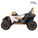 [A600] Buggy Arctic Cat Wildcat XX dwuosobowy na akumulator 4x200W 24V/7Ah pilot Bluetooth USB ekoskóra - biały