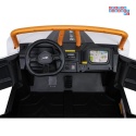 [A600] Buggy Arctic Cat Wildcat XX dwuosobowy na akumulator 4x200W 24V/7Ah pilot Bluetooth USB ekoskóra - biały
