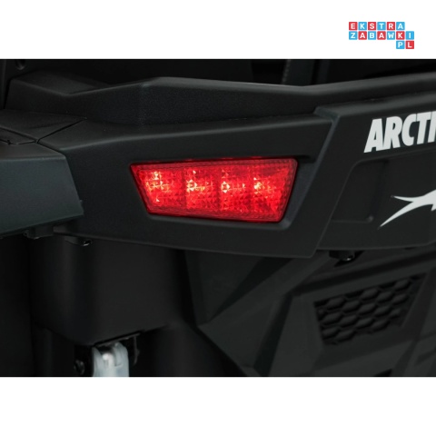 [A600] Buggy Arctic Cat Wildcat XX dwuosobowy na akumulator 4x200W 24V/7Ah pilot Bluetooth USB ekoskóra - biały