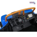 [A600] Buggy Arctic Cat Wildcat XX dwuosobowy na akumulator 4x200W 24V/7Ah pilot Bluetooth USB ekoskóra - niebieski