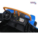 [A600] Buggy Arctic Cat Wildcat XX dwuosobowy na akumulator 4x200W 24V/7Ah pilot Bluetooth USB ekoskóra - niebieski