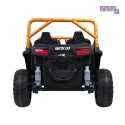 [A600] Buggy Arctic Cat Wildcat XX dwuosobowy na akumulator 4x200W 24V/7Ah pilot Bluetooth USB ekoskóra - różowy