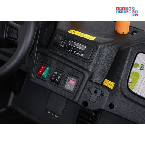 [A600] Buggy Arctic Cat Wildcat XX dwuosobowy na akumulator 4x200W 24V/7Ah pilot Bluetooth USB ekoskóra - różowy