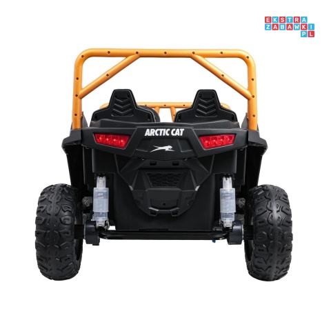 [A600] Buggy Arctic Cat Wildcat XX dwuosobowy na akumulator 4x200W 24V/7Ah pilot Bluetooth USB ekoskóra - zielony