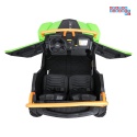 [A600] Buggy Arctic Cat Wildcat XX dwuosobowy na akumulator 4x200W 24V/7Ah pilot Bluetooth USB ekoskóra - zielony