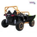 [A600] Buggy Arctic Cat Wildcat XX dwuosobowy na akumulator 4x200W 24V/7Ah pilot Bluetooth USB ekoskóra - zielony
