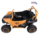[A600] Buggy Arctic Cat Wildcat XX dwuosobowy na akumulator 4x200W 24V/7Ah pilot Bluetooth USB ekoskóra - złoty