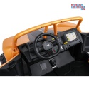 [A600] Buggy Arctic Cat Wildcat XX dwuosobowy na akumulator 4x200W 24V/7Ah pilot Bluetooth USB ekoskóra - złoty