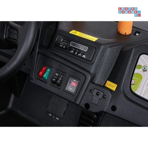 [A600] Buggy Arctic Cat Wildcat XX dwuosobowy na akumulator 4x200W 24V/7Ah pilot Bluetooth USB ekoskóra - złoty