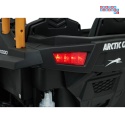 [A600] Buggy Arctic Cat Wildcat XX dwuosobowy na akumulator 4x200W 24V/7Ah pilot Bluetooth USB ekoskóra - złoty